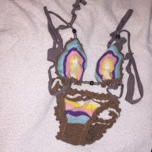 STRETCHY crochet bikini